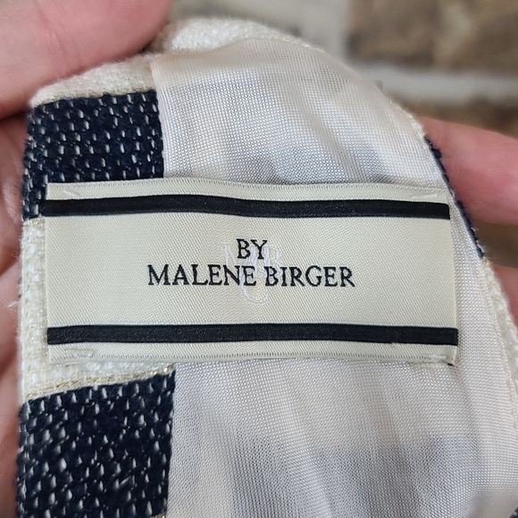 BY Malene Birger XS 34 Chyrel Tweed Boucle Striped Dress + Embellishments - Picture 8 of 11